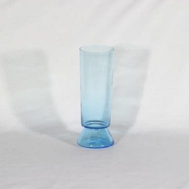 Nuutajärvi 1428 maljakko, sininen, suunnittelija Kaj Franck,