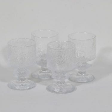 Iittala Senaattori lasit, 15 cl, 4 kpl, suunnittelija Timo Sarpaneva, 15 cl