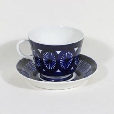 Arabia Fiesta kuppi, 50 cl, suunnittelija Ulla Procope, 50 cl, käsinmaalattu, signeerattu