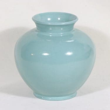 Kupittaan savi 319 maljakko, turkoosi, suunnittelija , suuri