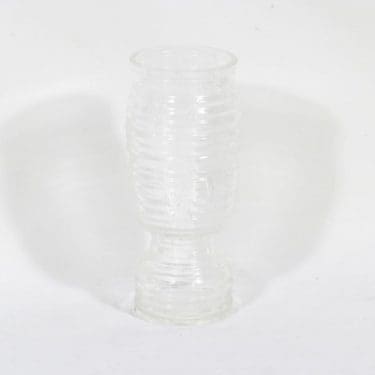 Nuutajärvi 1494 vase, clear, Kaj Franck