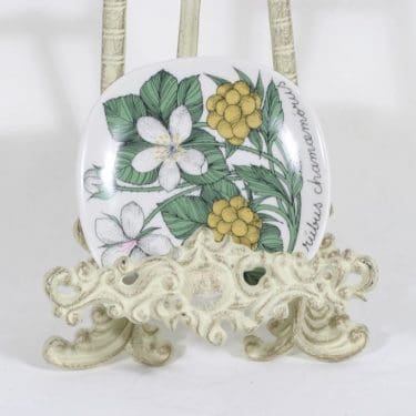 Arabia Botanica koristelautanen, Suomuurain, suunnittelija Esteri Tomula, Suomuurain