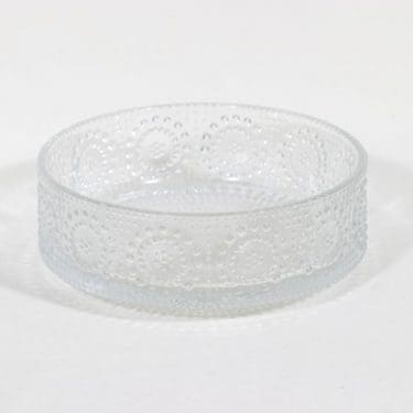 Riihimäen lasi Grapponia kulho, kirkas, suunnittelija Nanny Still,