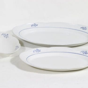 Arabia FQ vadit, kukkakuvio, 3 kpl, suunnittelija , kukkakuvio