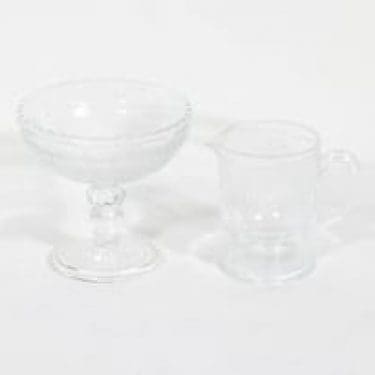 Nuutajärvi Apila sokerikko ja kermakko, kirkas, suunnittelija ,