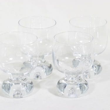 Riihimäen lasi Old King Cole lasit, 35 cl, 4 kpl, suunnittelija Erkkitapio Siiroinen, 35 cl