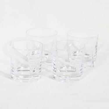 Iittala Viva lasit, kirkas, 4 kpl, suunnittelija Tapio Wirkkala,