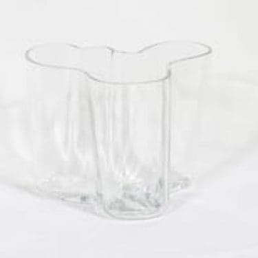 Iittala Savoy maljakko, signeerattu, suunnittelija Alvar Aalto, signeerattu