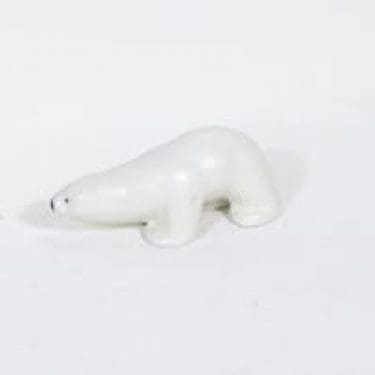 Arabia figuuri, Jääkarhu, suunnittelija Raili Eerola, Jääkarhu