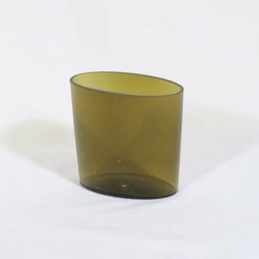 Nuutajärvi SH 102 maljakko, ruskea, suunnittelija Saara Hopea, pieni