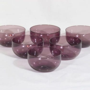 Iittala I-line annoskulhot, 30 cl, 6 kpl, suunnittelija Timo Sarpaneva, 30 cl