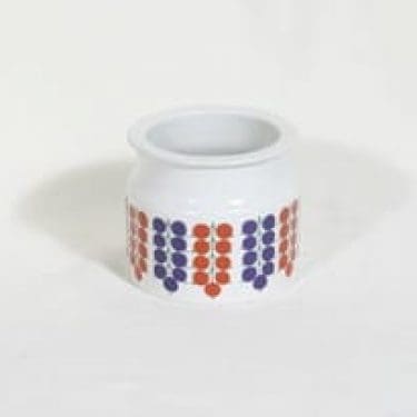 Arabia Pomona purnukka, herukka, suunnittelija Raija Uosikkinen, herukka