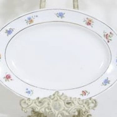 Arabia Sirkka vati, suunnittelija Esteri Tomula, soikea, siirtokuva