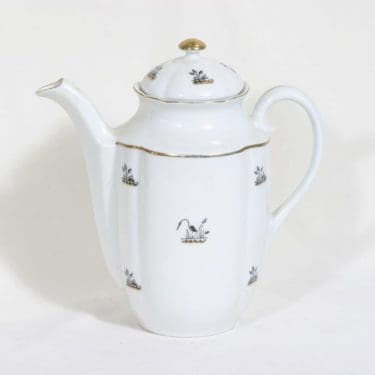 Arabia Haikara kahvikannu, suunnittelija , leimakoriste, art deco