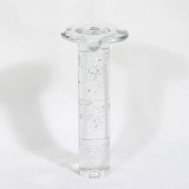 Iittala Arkipelago kynttilänjalka, kirkas, suunnittelija Timo Sarpaneva,