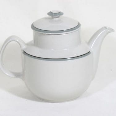 Arabia Airisto kahvikannu, 1.62 l, suunnittelija Inkeri Leivo, 1.62 l, raitakoriste