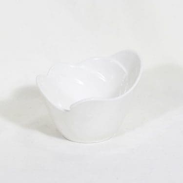 Arabia Tuuli kulho, valkoinen, suunnittelija Heljä Liukko-Sundström, pieni