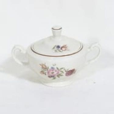 Arabia AX sokerikko, kukkakuvio, suunnittelija , kukkakuvio