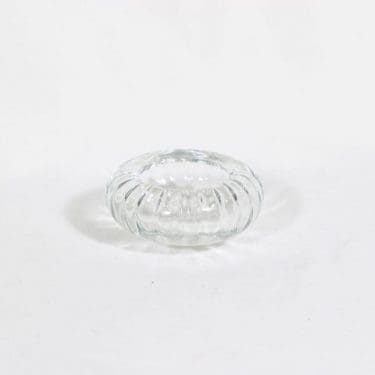 Iittala Löytö no 9 maljakko, kirkas, suunnittelija Tapio Wirkkala, pieni