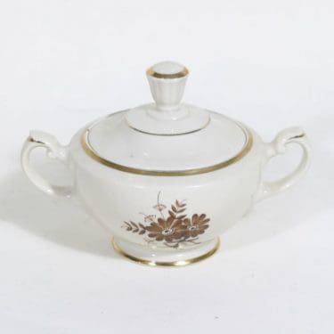 Arabia AX sokerikko, kukkakuvio, suunnittelija , kukkakuvio, siirtokuva