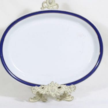 Arabia R paistivati, raitakoriste, suunnittelija , raitakoriste, soikea