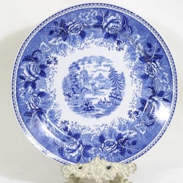 Arabia Maisema vati, suunnittelija , suuri, kuparipainokoriste