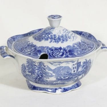 Arabia Maisema liemikulho, suunnittelija , kuparipainokoriste