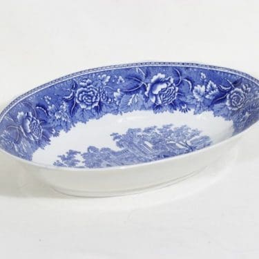 Arabia Maisema kulho, suunnittelija , soikea, kuparipainokoriste