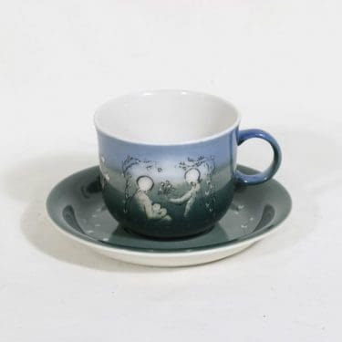 Arabia Äidille vuosikuppi, 1977, suunnittelija Heljä Liukko-Sundström, 1977, signeerattu