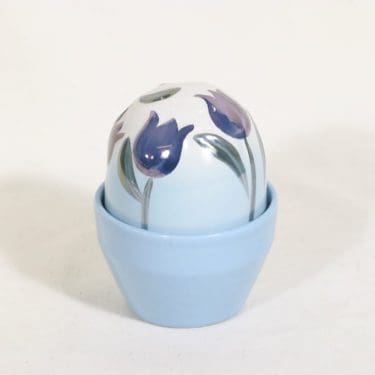 Arabia Ikikukka koriste-esine, signeerattu, suunnittelija Heljä Liukko-Sundström, signeerattu