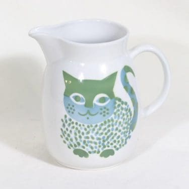 Arabia Kissa kaadin, 2 l, suunnittelija Gunvor Olin-Grönqvist, 2 l, puhalluskoriste