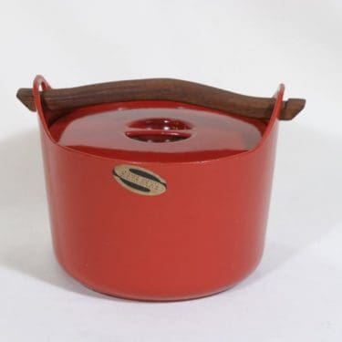 Rosenlew Sarpaneva-pata pata, punainen, suunnittelija Timo Sarpaneva,