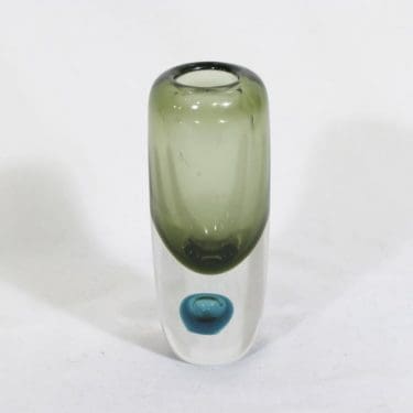 Nuutajärvi Kupla maljakko, monivärinen, suunnittelija Saara Hopea,