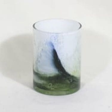 Riihimäen lasi Koralli maljakko, monivärinen, suunnittelija Tamara Aladin,