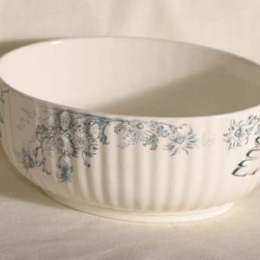 Arabia DX kulho, kukkakuvio, suunnittelija , kukkakuvio, kuparipainokoriste