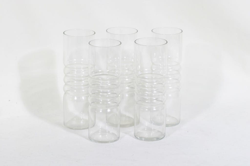 Riihimäen lasi Tzarina lasit, 30 cl, 5 kpl, suunnittelija Nanny Still, 30 cl