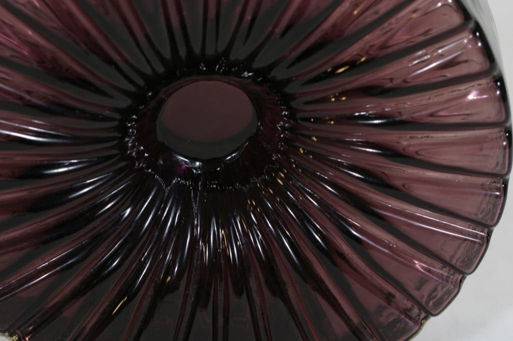 Riihimäen lasi Aurinkopullo koristepullo, koko 3/4, suunnittelija Helena Tynell, koko 3/4, tumma XVII kuva 3