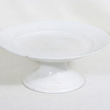 Arabia A torttuvati, jalallinen, suunnittelija , jalallinen, suuri, koristelematon