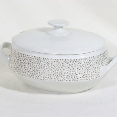 Arabia Kimmel liemikulho, suunnittelija Esteri Tomula, soikea, serikuva