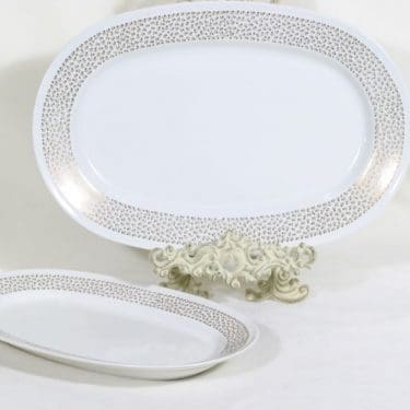 Arabia Kimmel vadit, 2 kpl, suunnittelija Esteri Tomula, soikea, serikuva