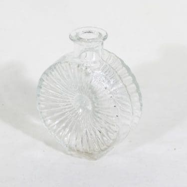 Riihimäen lasi Aurinkopullo koristepullo, kirkas, suunnittelija Helena Tynell, sävy I