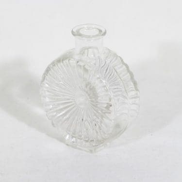 Riihimäen lasi Aurinkopullo koristepullo, kirkas, suunnittelija Helena Tynell, sävy I