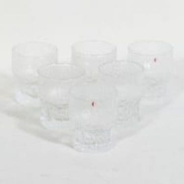Iittala Aslak lasit, 12 cl, 6 kpl, suunnittelija Tapio Wirkkala, 12 cl