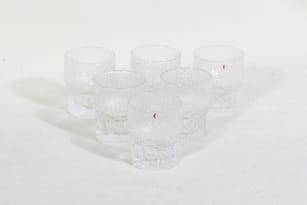 Iittala Aslak glasses, 12 cl, 6 pcs, Tapio Wirkkala