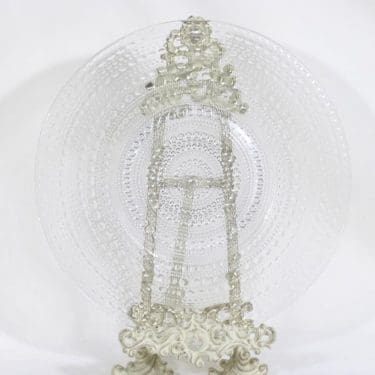 Nuutajärvi Kastehelmi vati, kirkas, suunnittelija Oiva Toikka,