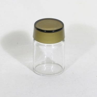 Nuutajärvi Maustetölkki purnukka, kirkas-ruskea, suunnittelija Saara Hopea,