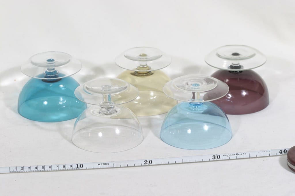 Nuutajärvi Jäätelömalja annosmaljat, 25 cl, 5 kpl, suunnittelija Saara Hopea, 25 cl kuva 2