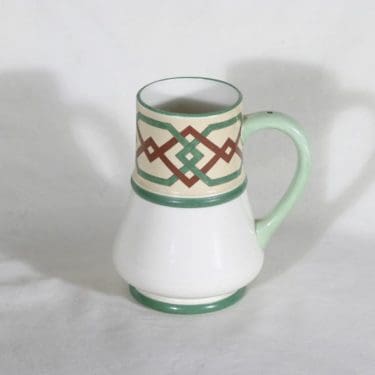 Arabia Fennia muki/kannu, käsinmaalattu, suunnittelija , käsinmaalattu