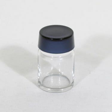 Nuutajärvi Maustetölkki purnukka, sininen-kirkas, suunnittelija Saara Hopea,