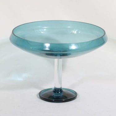 Riihimäen lasi Harlekiini malja, jalallinen, suunnittelija Nanny Still, jalallinen